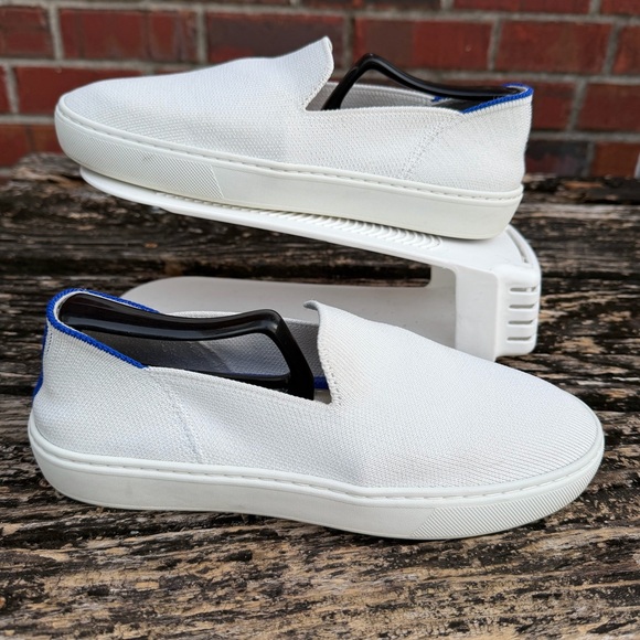 Rothy's The Original Slip On Women’s Bright White Size 6.5 Knit Sneaker M2 - Picture 10 of 15